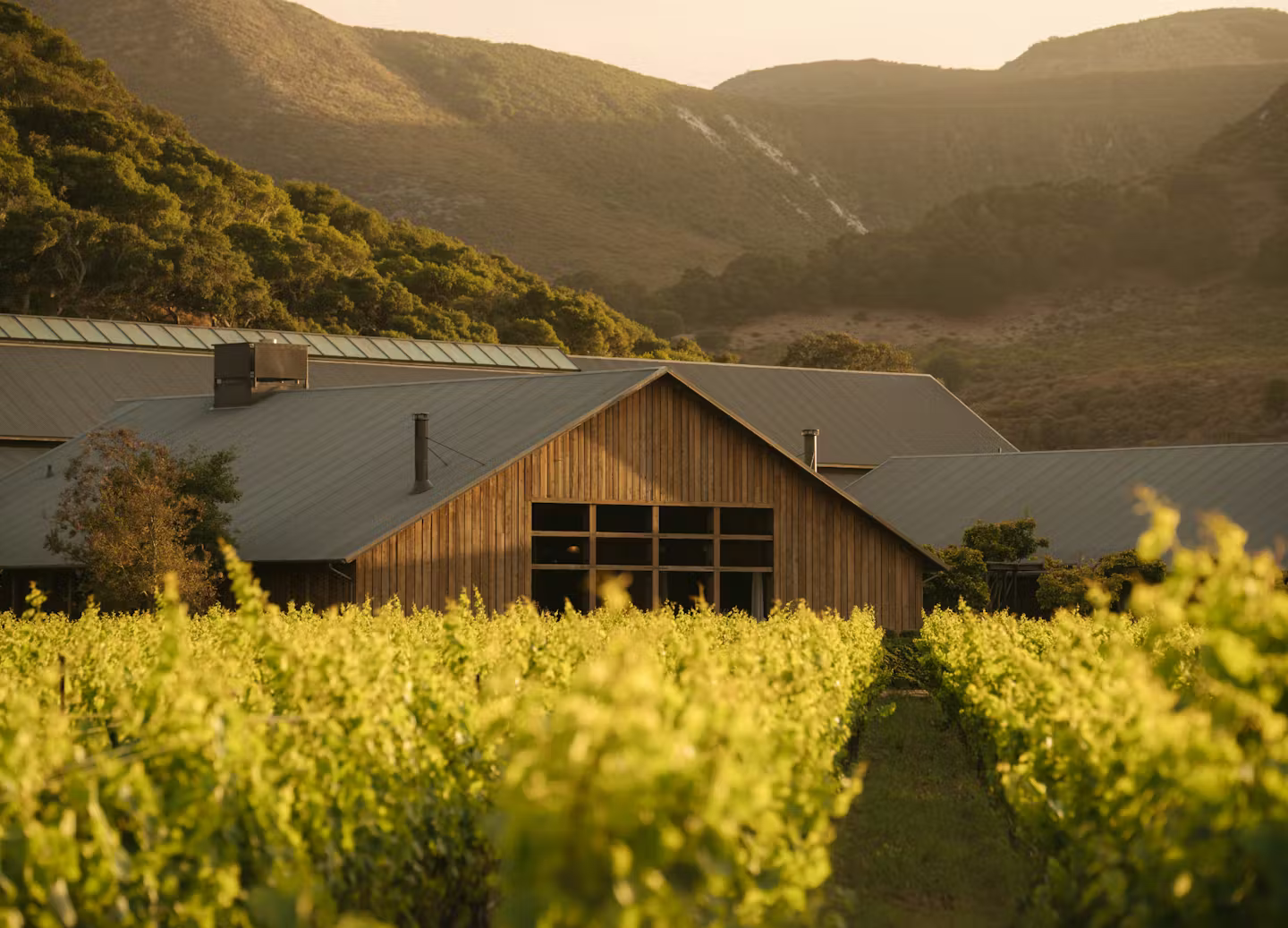 The Barn at The Hilt Estate Sunset