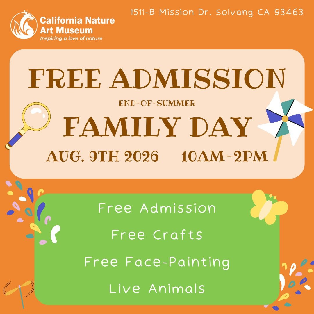 free admission family day flyer