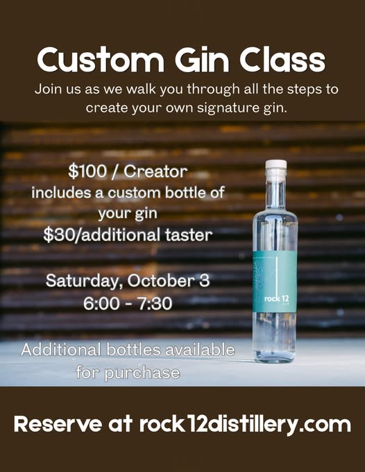 custom gin class rock 12