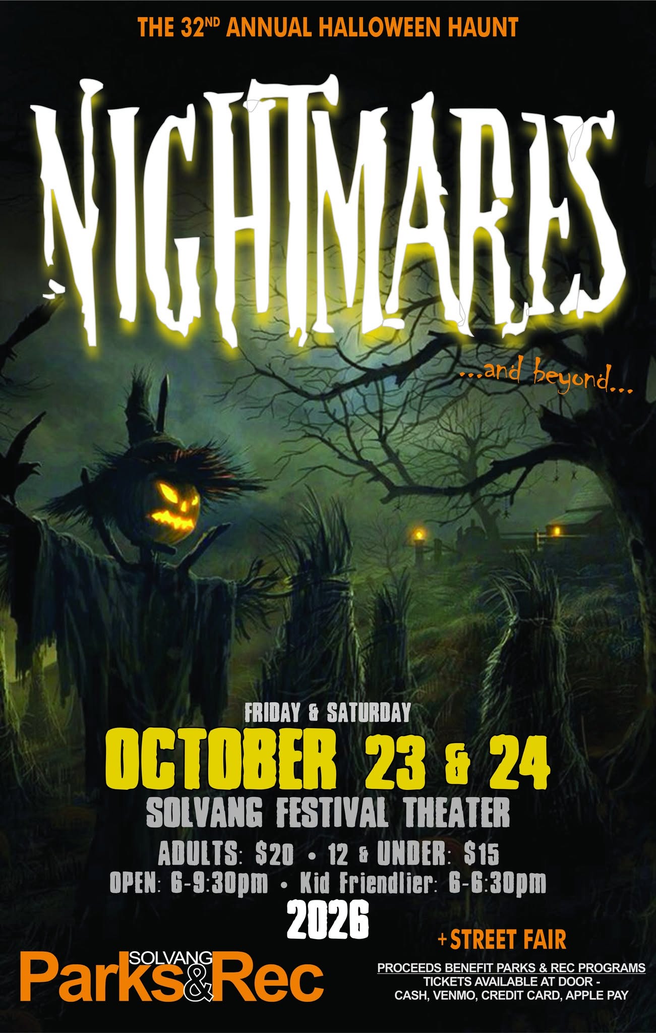 theaterfest haunted house 2026